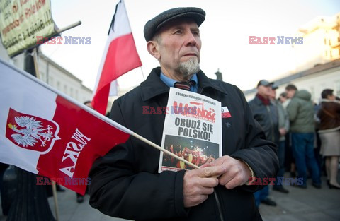 Marsz pamięci w Warszawie