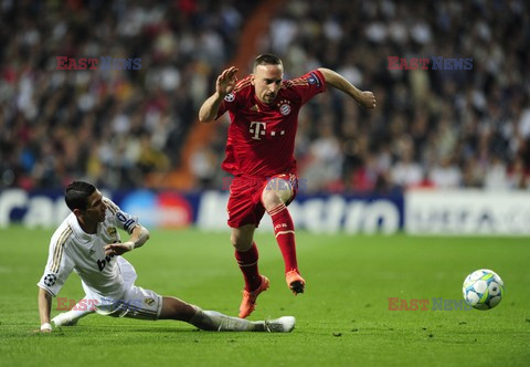 UEFA Champions League second leg semi-final football match Real Madrid against Bayern Munich 