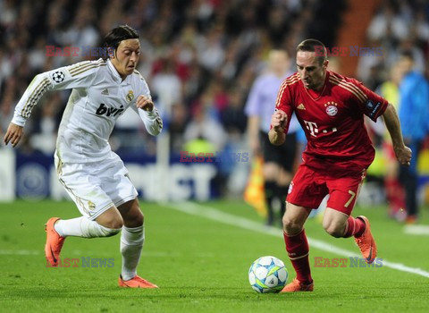 UEFA Champions League second leg semi-final football match Real Madrid against Bayern Munich 