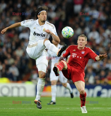 UEFA Champions League second leg semi-final football match Real Madrid against Bayern Munich 