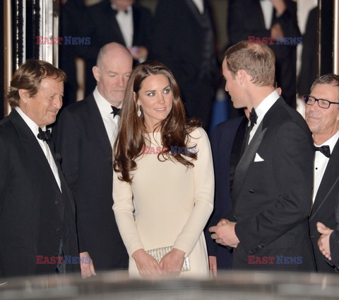 Księżna Catherine i książę William na przyjęciu w klubie The Thirty