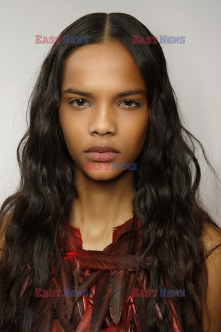 Ann Demeulemeester backstage beauty