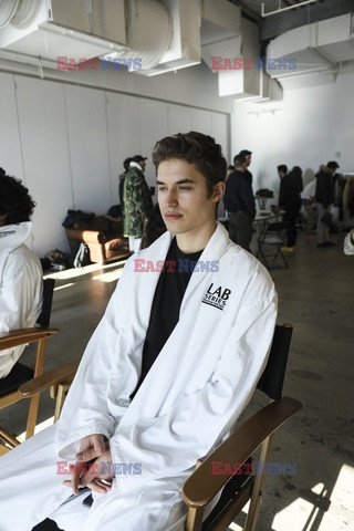 David Hart backstage