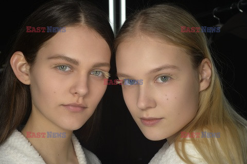 Kristina Fidelskaya backstage beauty