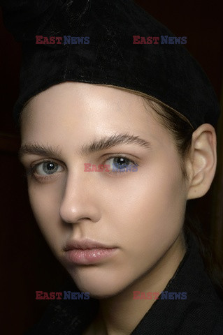 Uma Wang backstage beauty