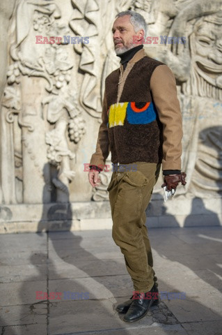 Ann Demeulemeester Men's Street Style