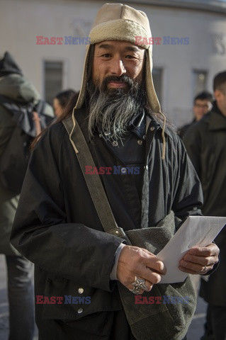 Ann Demeulemeester Men's Street Style