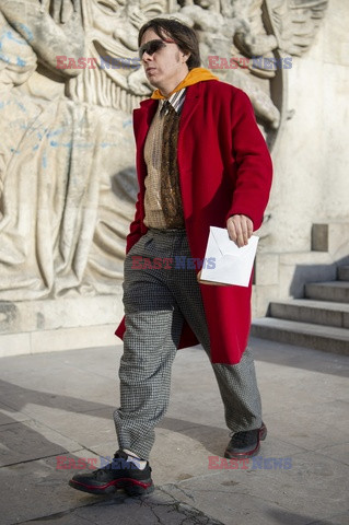 Ann Demeulemeester Men's Street Style