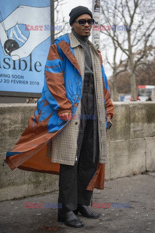 Issey Miyake Men's Street Style