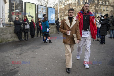 Issey Miyake Men's Street Style