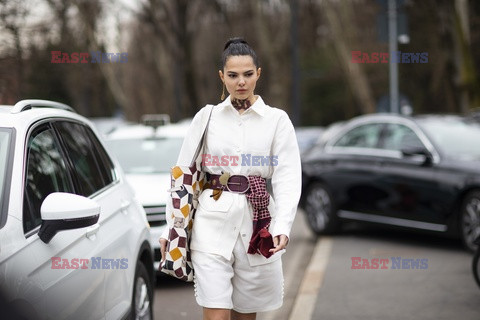 Roberto Cavalli Street Style