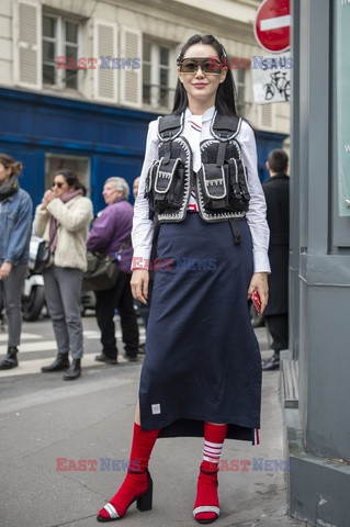 Thom Browne Street Style