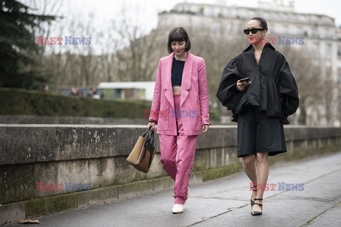 Valentino Street Style