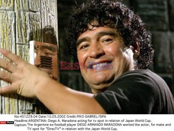 PILKARZ ARGENTYNSKI DIEGO MARADONA W HAVANIE