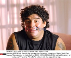 PILKARZ ARGENTYNSKI DIEGO MARADONA W HAVANIE