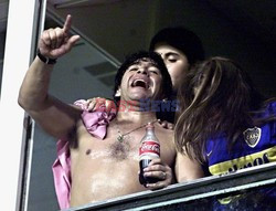 PILKARZ ARGENTYNSKI DIEGO MARADONA W HAVANIE