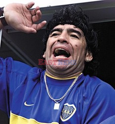 PILKARZ ARGENTYNSKI DIEGO MARADONA W HAVANIE