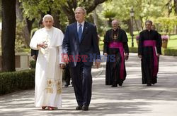 George W. Bush w Watykanie