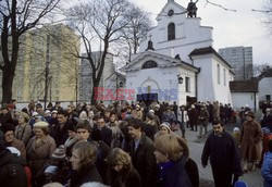 Strajki i demonstracje Solidarności