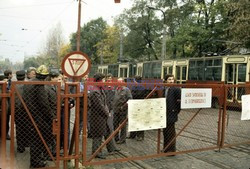 Strajki i demonstracje Solidarności