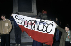 Strajki i demonstracje Solidarności