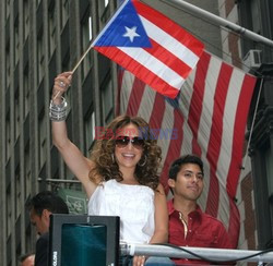 Gwiazdy na paradzie podczas Dnia Portorykańskiego
