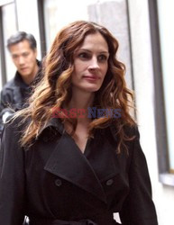 Julia Roberts i Clive Owen na planie filmu Duplicity