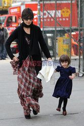 Katie Holmes i Suri Cruise na Manhattanie