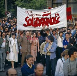 Strajki i demonstracje Solidarności