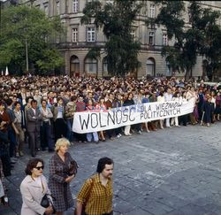 Strajki i demonstracje Solidarności