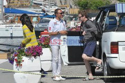 Mark Zuckerberg with wife on honeymoon