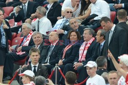 Celebrities at Euro 2012