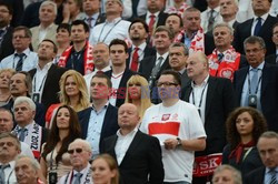 Celebrities at Euro 2012