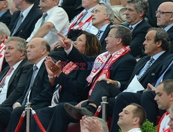 Celebrities at Euro 2012