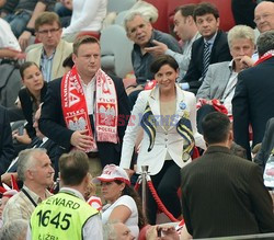 Celebrities at Euro 2012