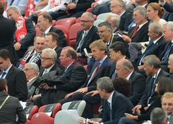 Celebrities at Euro 2012