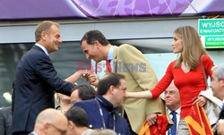 Celebrities at Euro 2012