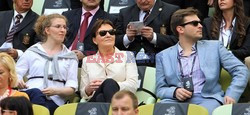 Celebrities at Euro 2012