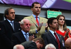 Celebrities at Euro 2012