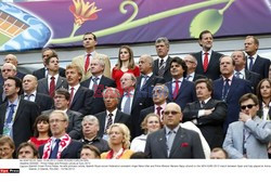 Celebrities at Euro 2012