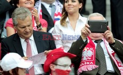 Celebrities at Euro 2012