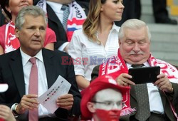 Celebrities at Euro 2012