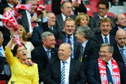 Celebrities at Euro 2012