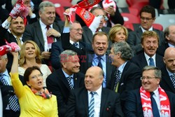 Celebrities at Euro 2012