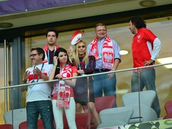 Celebrities at Euro 2012