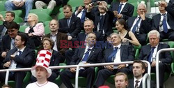 Celebrities at Euro 2012