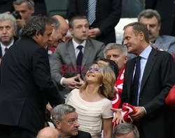 Celebrities at Euro 2012