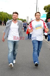 Celebrities at Euro 2012