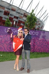 Celebrities at Euro 2012