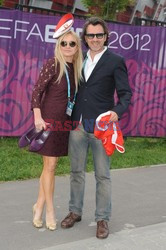 Celebrities at Euro 2012